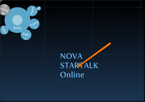 Click on the object.