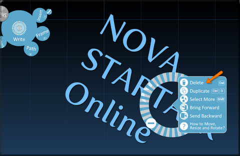 Click Delete if you would like to delete the object.