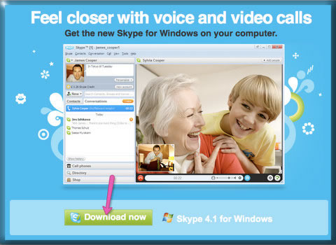 download skype.
