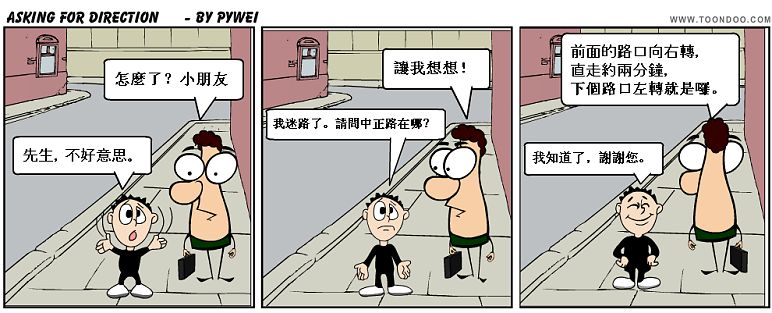 Asking for Direction